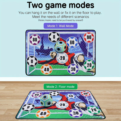 Fußball-Zielwurfspiel für Kinder