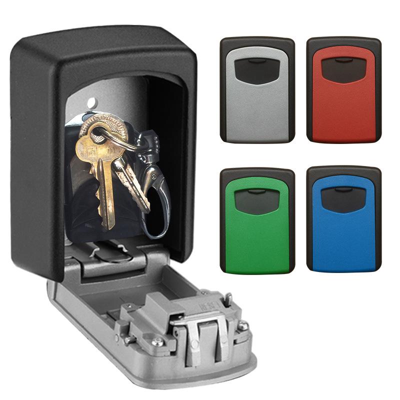 Caja de llaves de pared con cerradura de combinación de 4 dígitos