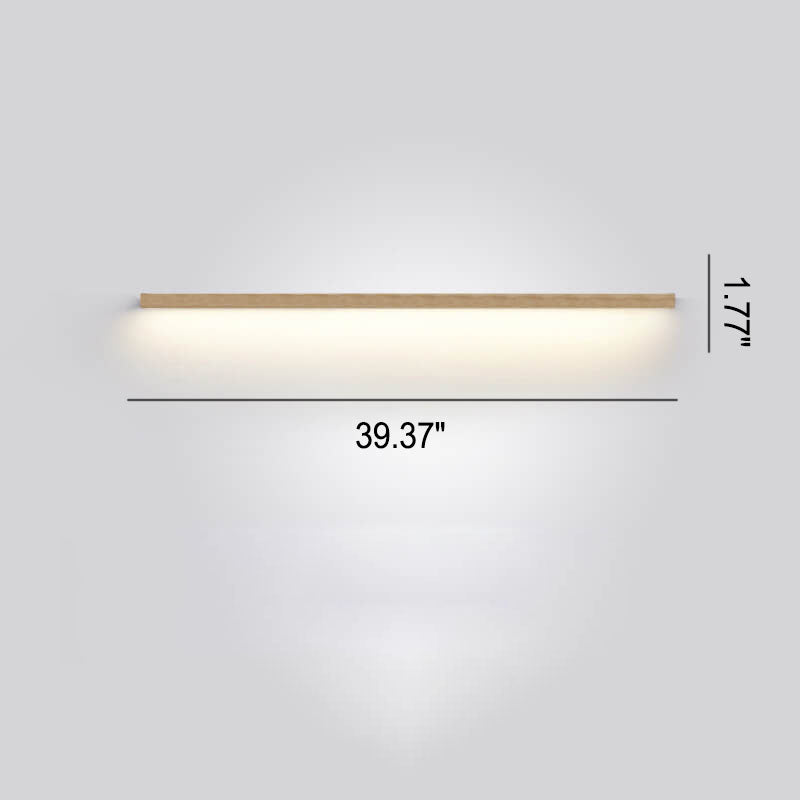 Minimalistička drvena zidna lampa – Atmosfersko osvjetljenje za svaki prostor