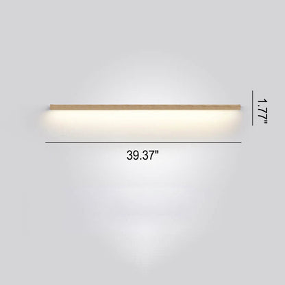 Minimalistička drvena zidna lampa – Atmosfersko osvjetljenje za svaki prostor