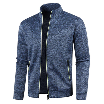 Leichte Sportjacke für Herren – Atmungsaktiv mit Stehkragen