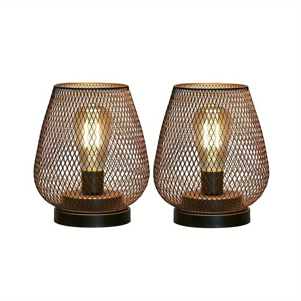 RusticMesh set stolnih lampi – Industrijski stil i ugodna rasvjeta