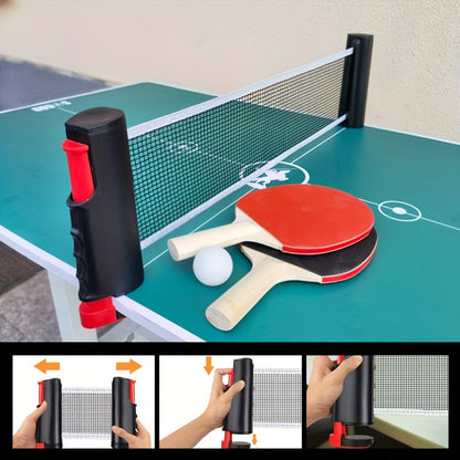 Prijenosni set za stolni tenis – Idealno za unutra i vani