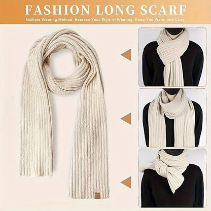 Lieke 3-in-1 Winterset – Warme Strickmütze, Schal und Handschuhe