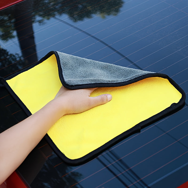 Dvostrani Coral-Fleece ručnik za pranje automobila – Mekan i upijajući za sjaj