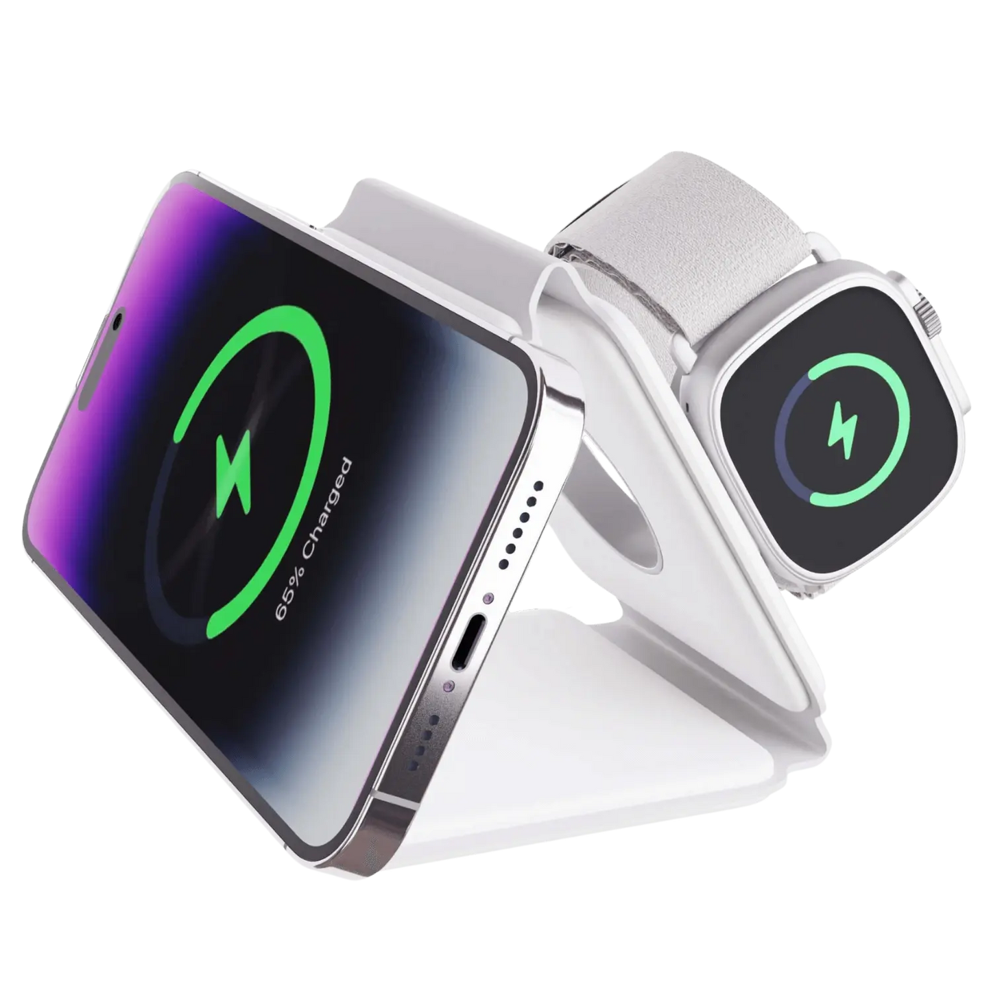 TriCharge Fold – Bežični putni punjač za iPhone, Watch i AirPods