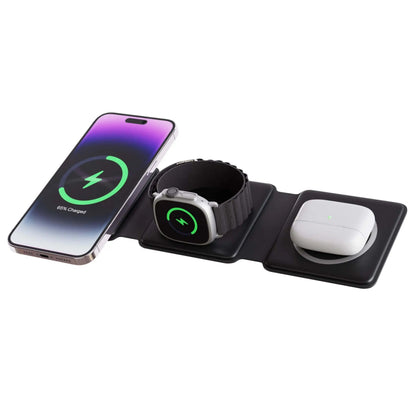 TriCharge Fold – Bežični putni punjač za iPhone, Watch i AirPods