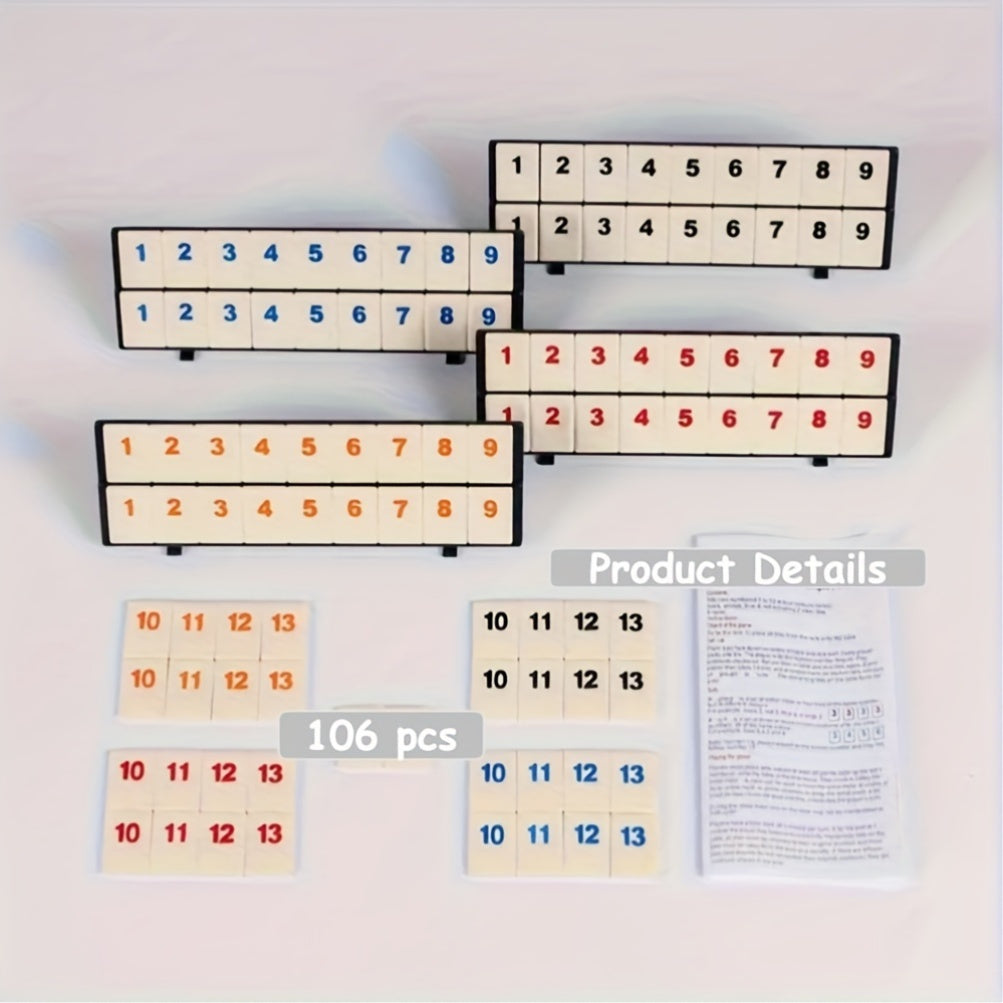 Versión de viaje de Rummikub: diversión para toda la familia