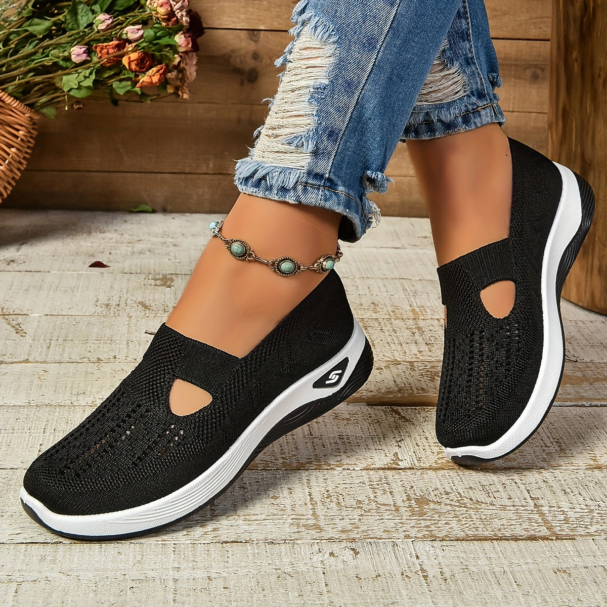 Sense – Ležerne prozračne slip-on tenisice
