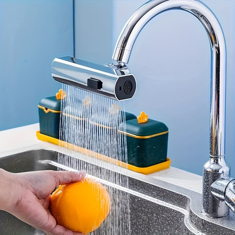 360° drehbarer Wasserhahn-Aufsatz mit 3 Strahlarten