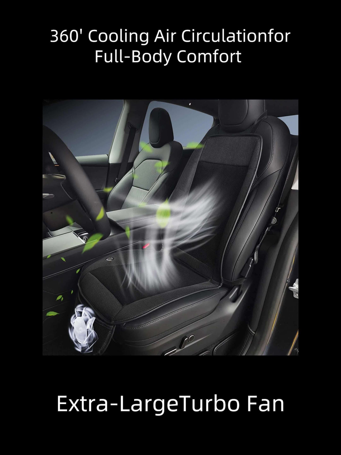 Turbo ventilator za jastuk autosjedalice – brzo hlađenje i udobnost
