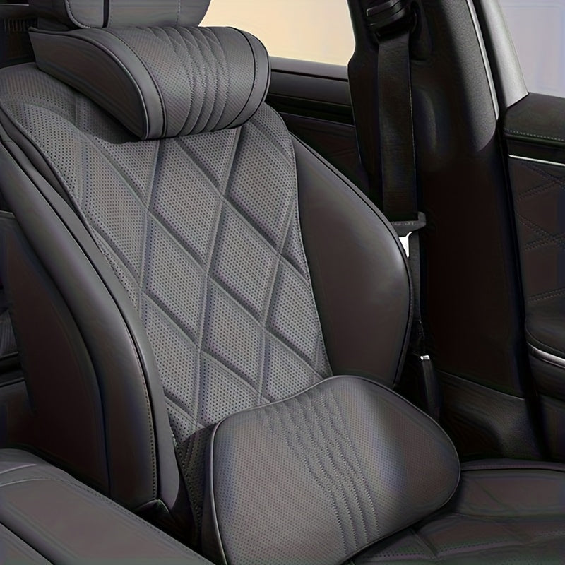 Auto-Nacken- und Lendenkissen Set mit Memory-Schaum