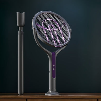 Mata-mosquitos elétrico dobrável – Recarregável com cabo extensível