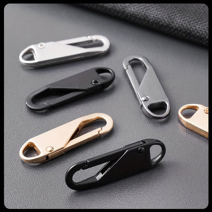 Cabezales de cremallera universales MultiFit: práctico juego de 4 piezas de repuesto