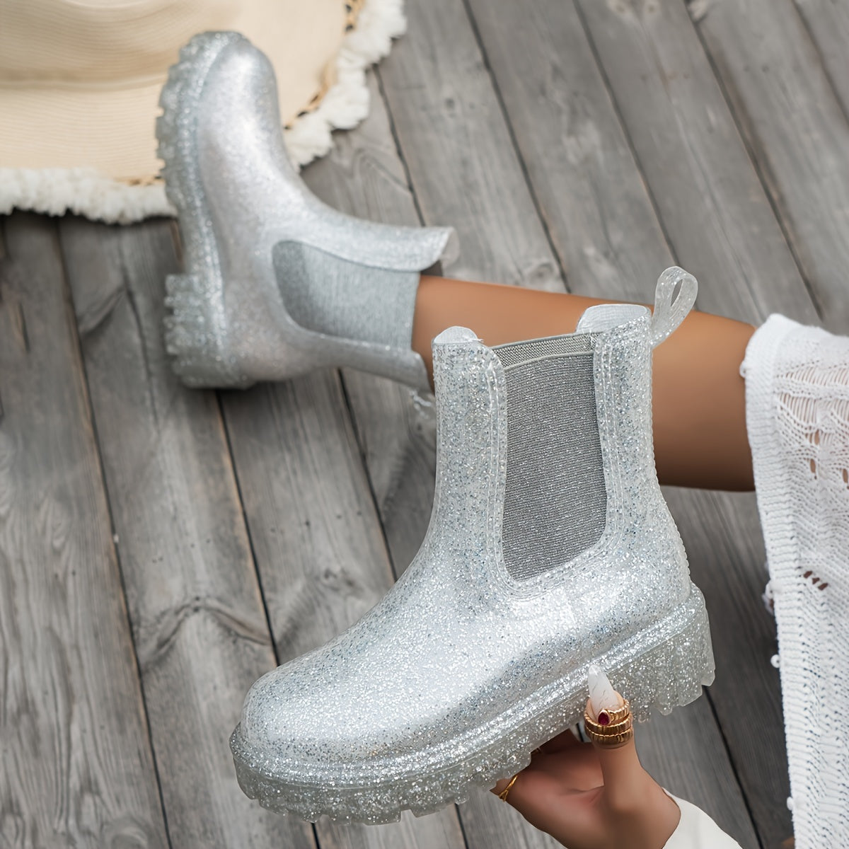 Botas de lluvia para mujer Marieke: impermeables y cómodas para aventuras al aire libre.