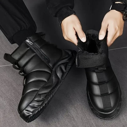 Botas de invierno forradas de caña alta
