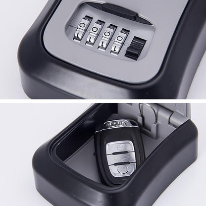 Caja de llaves de pared con cerradura de combinación de 4 dígitos