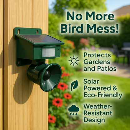 GardenGuard tjeralica ptica – Pametni senzor pokreta za miran vrt