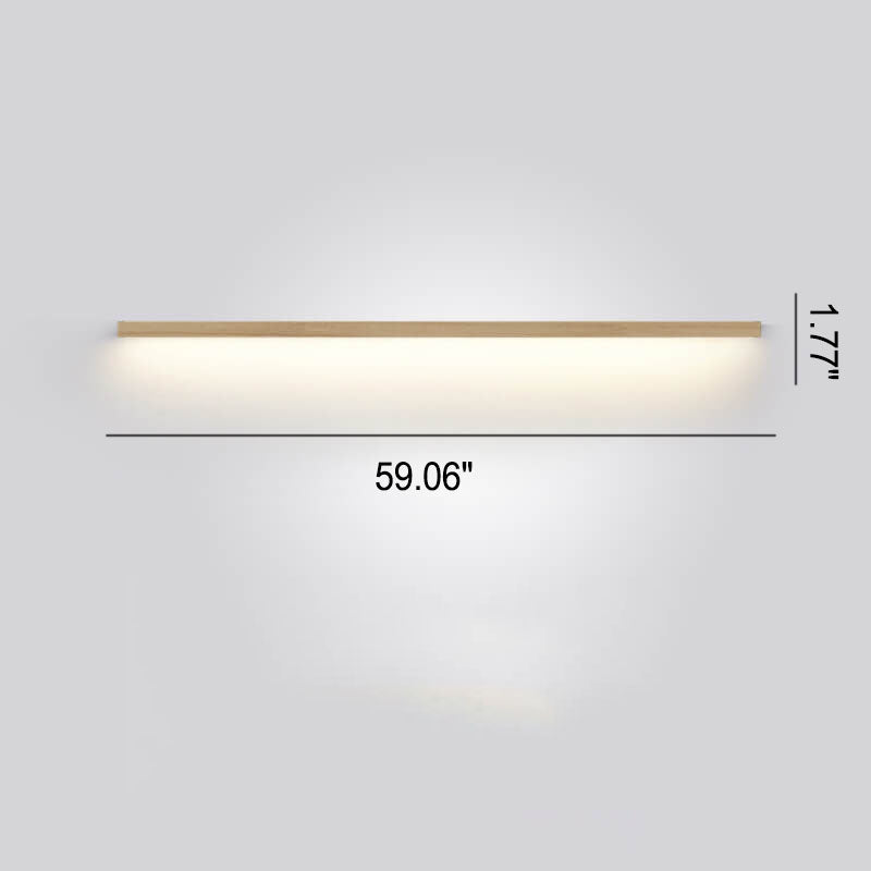 Minimalistička drvena zidna lampa – Atmosfersko osvjetljenje za svaki prostor