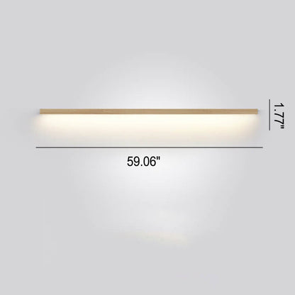Minimalistička drvena zidna lampa – Atmosfersko osvjetljenje za svaki prostor