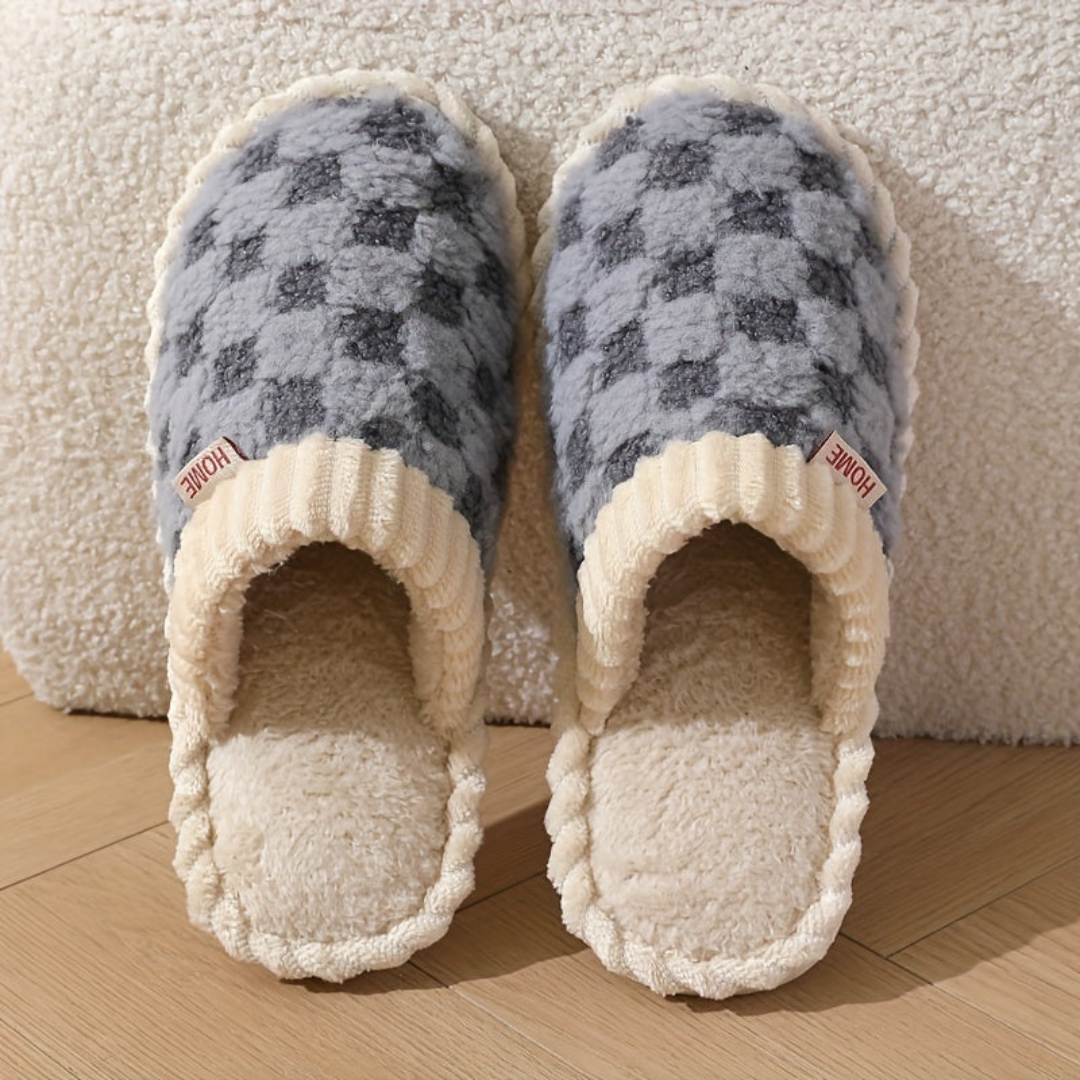 Zapatillas de invierno para mujer con forro suave