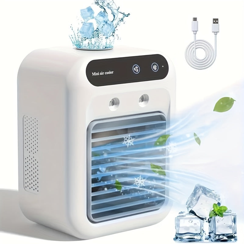 Prijenosni mini klima uređaj – sve-u-jednom ovlaživač zraka i ventilator