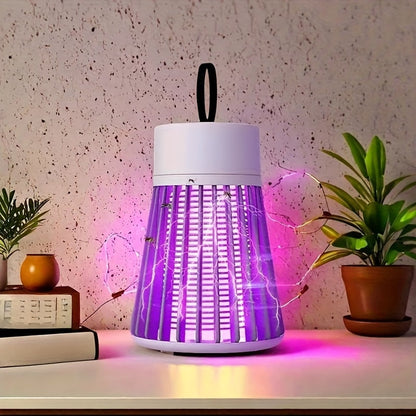 Punjiva lampa protiv komaraca – 360° UV električni udar za uništavanje insekata