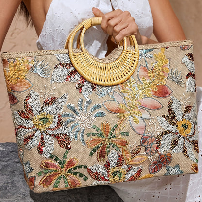 Florale Eleganz tote – Stilski i praktičan