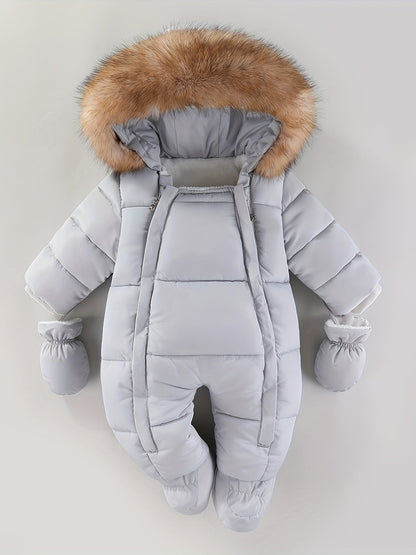 Frosty baby kombinezon – Luksuzni zimski kombinezon s kapuljačom za hladnije mjesece