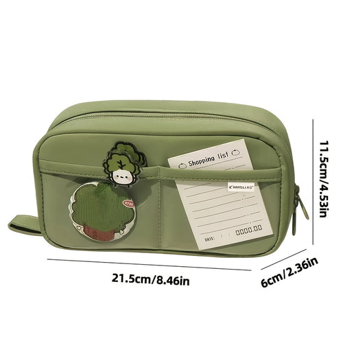 Estuche grande con varios compartimentos