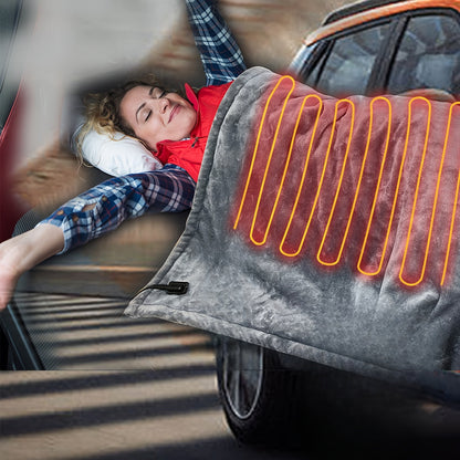 Elektrische Heizdecke fürs Auto mit 12V Anschluss