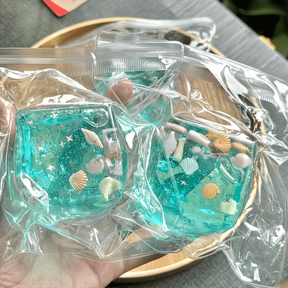 Quetschspielzeug mit 3D Meeresmotiven