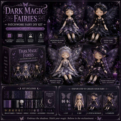 Kit de costura DIY creativo para diseñar figuras de hadas hechas a mano