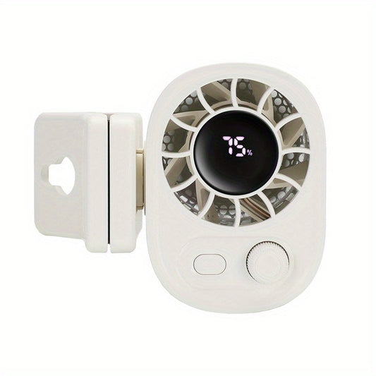 Mini ventilador BreezeClip: refrigeración potente, en cualquier lugar y en cualquier momento