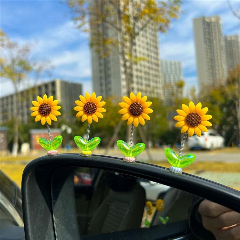 SunnyRide - Sjenoviti prikolica za auto sa suncokretima