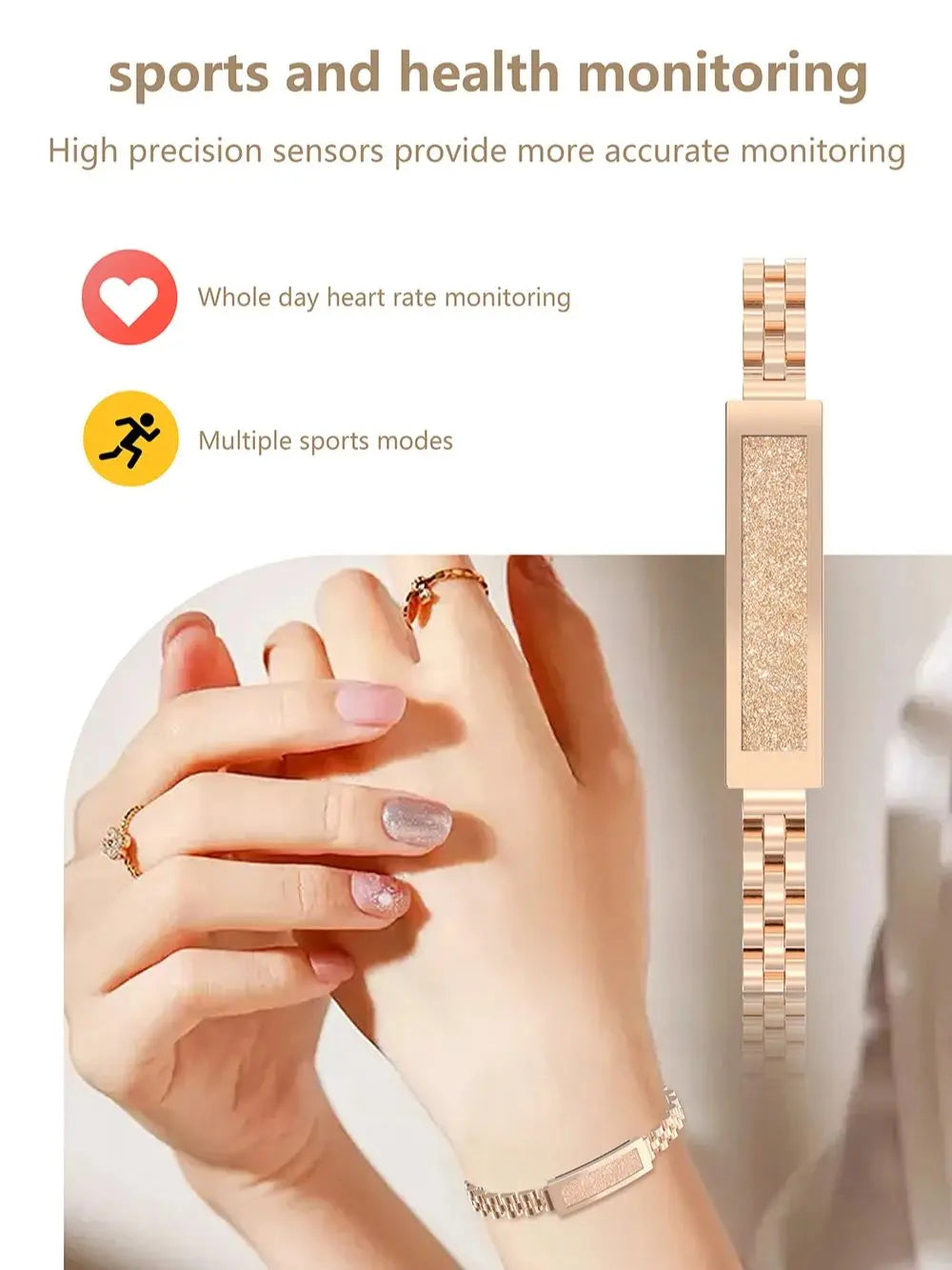 Damen Smart-Armband mit Fitness-Tracking