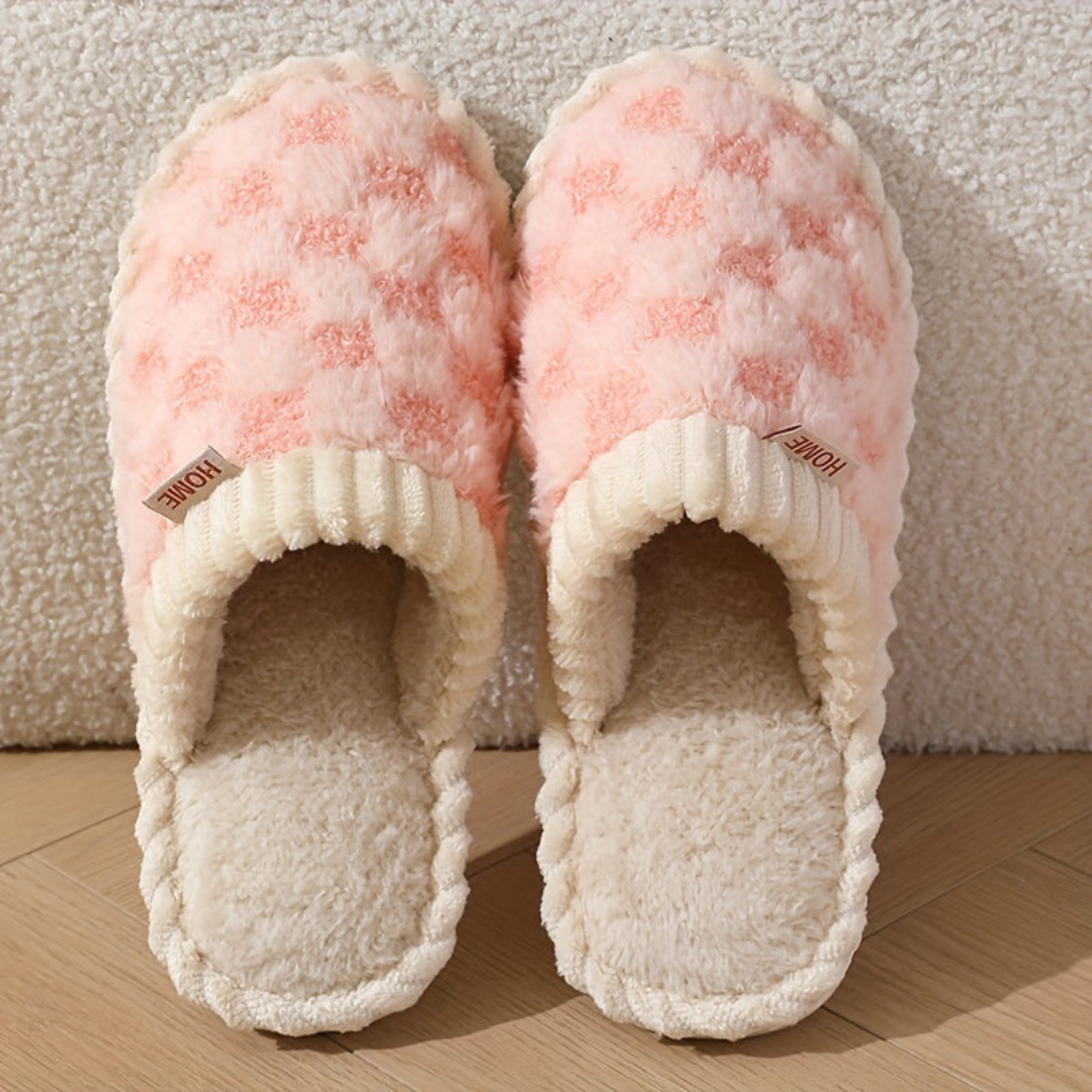 Zapatillas de invierno para mujer con forro suave