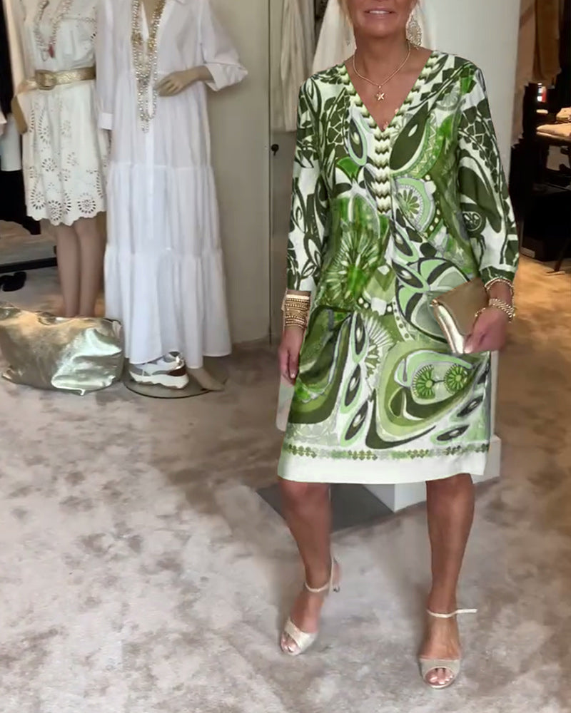 Vintage Vibe haljina – Elegantna i udobna za svaku priliku