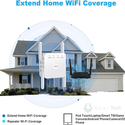 Amplificador Wi-Fi SpeedWave – Internet super-rápida em todas as divisões