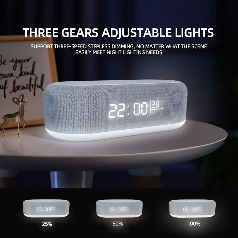 Luz nocturna multifuncional GlowTime: compacta y práctica para cualquier habitación