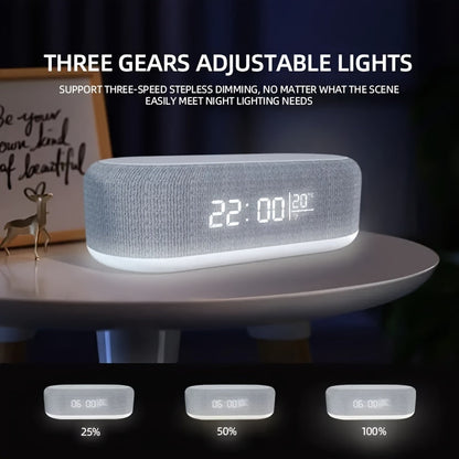 Luz nocturna multifuncional GlowTime: compacta y práctica para cualquier habitación