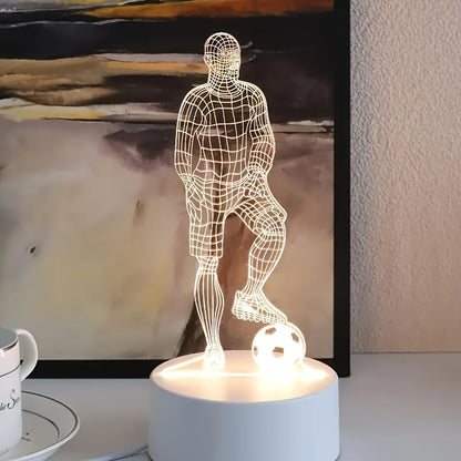 Nogometna 3D lampa – Za sportsku atmosferu