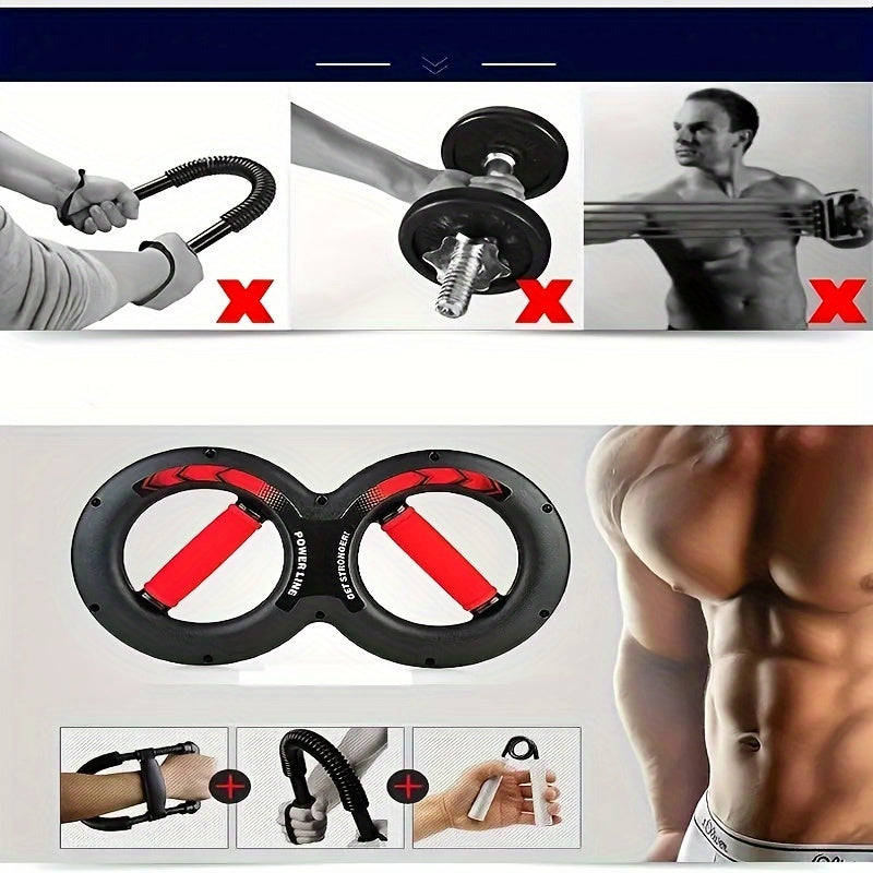 PowerGrip 8-oblik trenažer – snažan trening zapešća i podlaktice