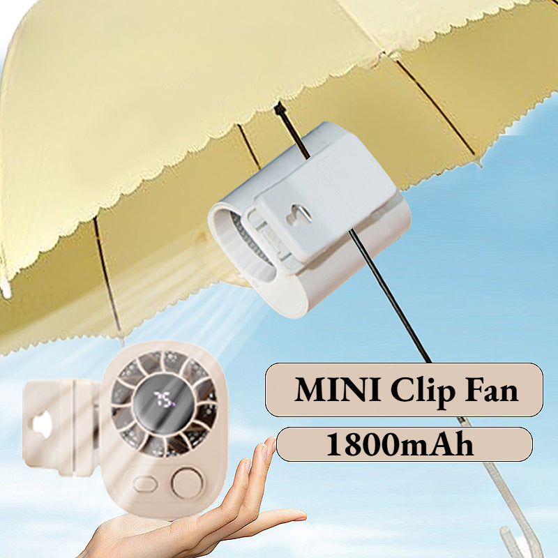 BreezeClip mini ventilator – Snažno hlađenje, bilo gdje i bilo kada