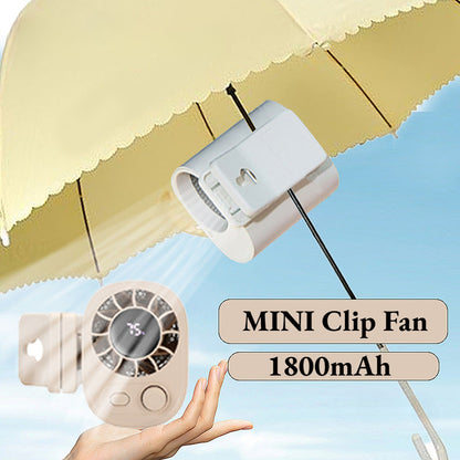 BreezeClip mini ventilator – Snažno hlađenje, bilo gdje i bilo kada