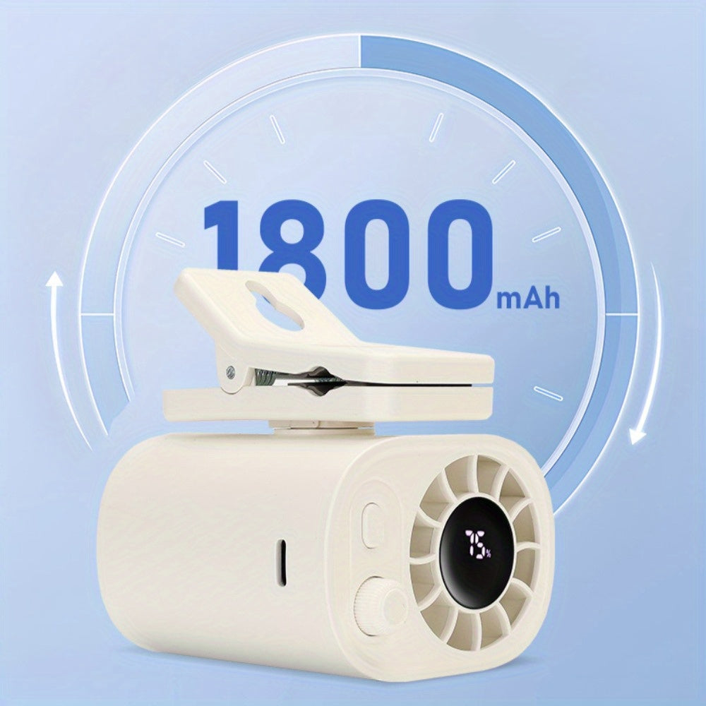 BreezeClip mini ventilator – Snažno hlađenje, bilo gdje i bilo kada