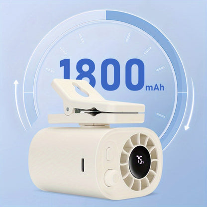 BreezeClip mini ventilator – Snažno hlađenje, bilo gdje i bilo kada