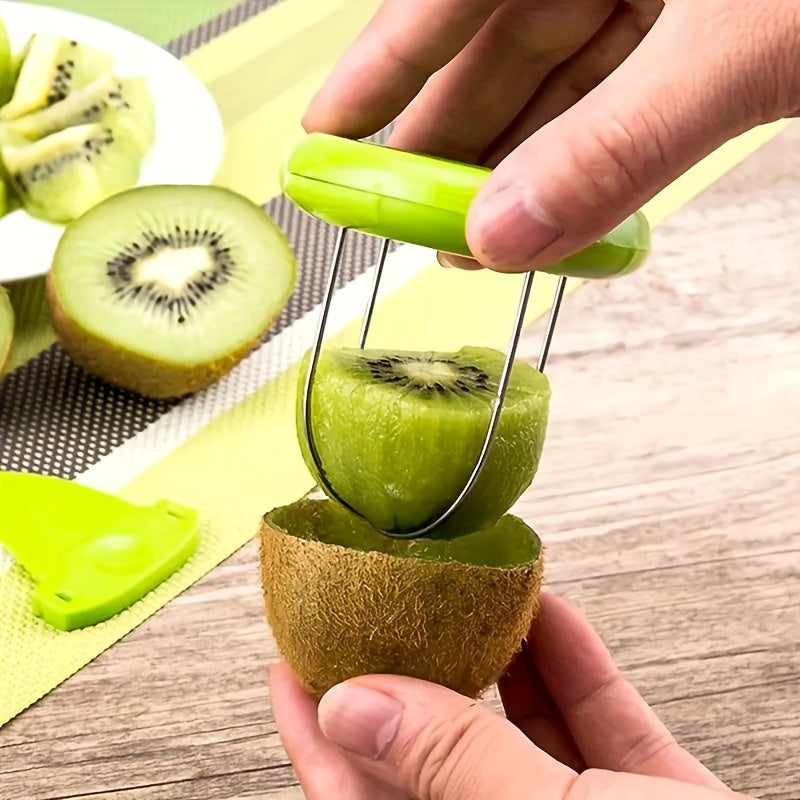 Rebanador de kiwi Slimme: para cortar fruta de forma fácil y rápida