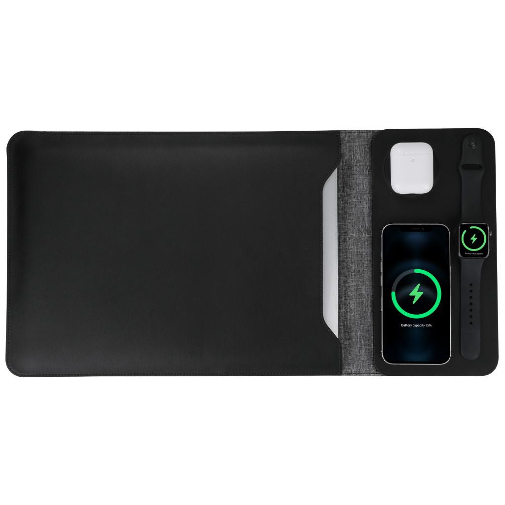 PowerDesk Sleeve – Tanak omot za laptop s bežičnim punjenjem