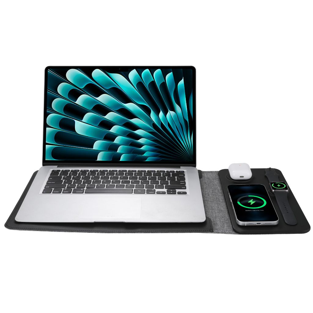 PowerDesk Sleeve – Tanak omot za laptop s bežičnim punjenjem